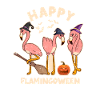 Happy Flamingoween Funny Flamingo Lover