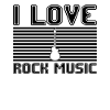 I love rock music