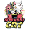 Anime Samurai Cat
