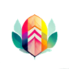 Bunte Lotusblüte