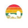 Waldbewohner Natur Mädchen Retro Eichhörnchen
