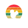 Retro Wald Tier Eichhörnchen Mädchen