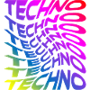 Trippy Techno Rainbow