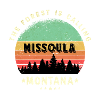 Motif forêt Missoula Montana