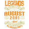 2001 August Birthday Legend