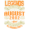 2002 August Birthday Legend