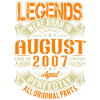 2007 August Birthday Legend