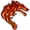 Pixel Drache