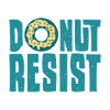 Policeman Saying Funny Donut Resist