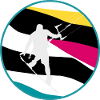 Kitesurfing badge