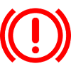 Dashboard Brake Warning Light