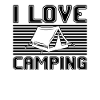 I love camping