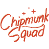 Chipmunk Squad Süßes Eichhörnchen Waldtier
