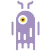 One-eyed alien
