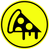 Pizza Icon Silhouette