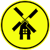 Windmill Ivon Silhouette