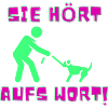 Sie hört aufs Wort