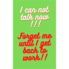 I CAN NOT TALK NOW