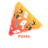 Poker triangle projeté