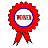 Gewinner Rote Rosette