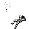 astronaute épuisé