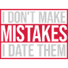 Date Mistakes Quote Logo