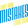 Date Mistakes Quote Logo