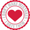 Date Mistakes Quote Logo