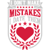 Date Mistakes Quote Logo