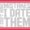 Date Mistakes Quote Logo
