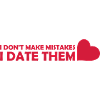 Date Mistakes Quote Logo