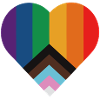 Rainbow Pride Heart