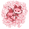 Cherry Blossom Fox
