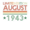 79th birthday August born 1943 Gift idea