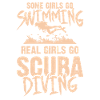 girls scuba diving