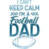 keep calm football papa