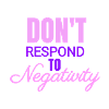 no negativity