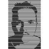 Modern Line Halftone Effect