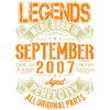 2007 September Birthday Legend