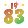 Anniversaire LGBT avec couronne 1983