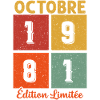 Octobre 1981 Édition limitée