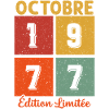 Octobre 1977 Édition limitée