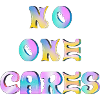 No one cares