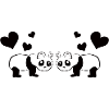 Animal love Pandas Panda animals