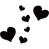 hearts pattern heart symbols