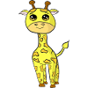 Baby giraffe