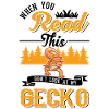 Gecko Geschenk Leopardgecko