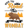 Australischer Wombat Geschenk