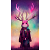 Le lapin-cerf mage