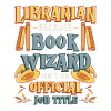 Funny librarian theme